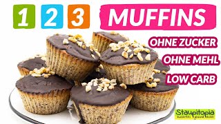 1-2-3 (4) Muffins ohne Zucker!