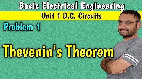 Numerical 1 on Thevenin