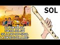 Jurassic world campamento cretácico, flauta dulce fácil tutorial camp cretaceous easy flute recorder