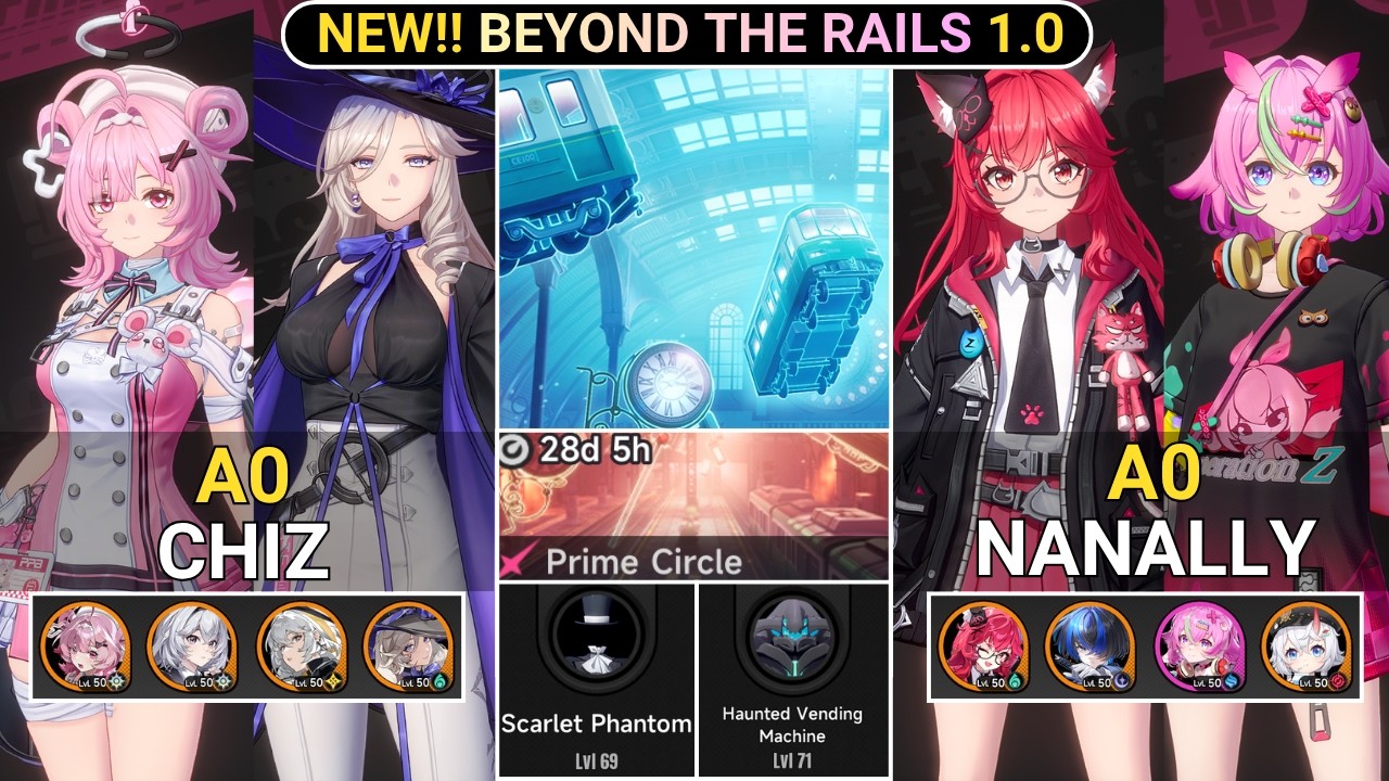NEW GACHA GAME! F2P WP! A0 Chiz & Nanally VS Stage 3+4 in Prime