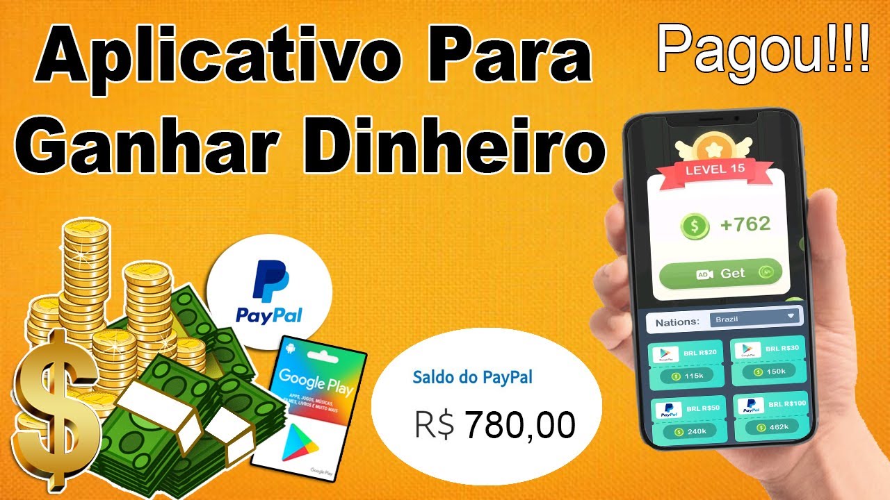 PAGOU RÁPIDO! APP QUE DA DINHEIRO DE VERDADE POR JOGAR TODOS OS DIAS 