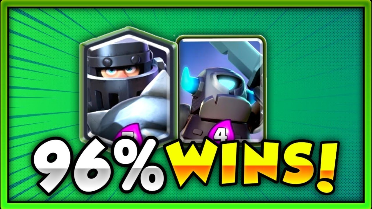 Mega Knight Mini Pekka Deck Top Best Most Powerful Clash Royale Mega