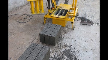 QT40 3C Mobile Block Making Machine