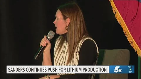 Latest News | Gov. Sanders continues push for lithium production in Arkansas