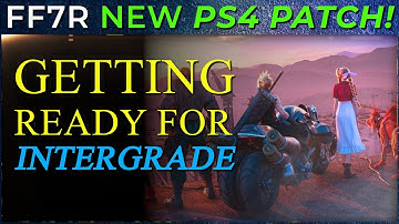Final Fantasy 7 Remake NEW UPDATE! 1.02 | Transfer save files to Intergrade!