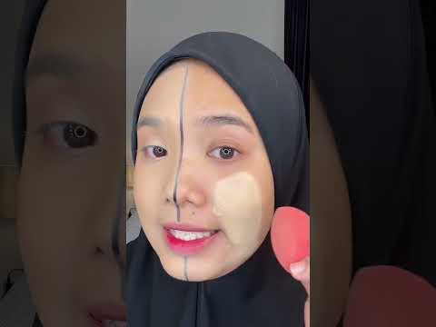 Makeup Jimat vs tak jimat by rozyana #shorts #makeuotutorial #tiktokers #makeupartist #leeminho