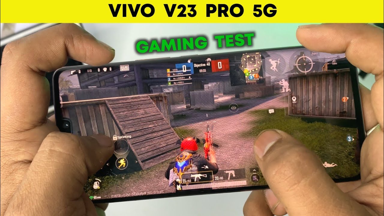 Vivo V23 Pro 5G Pubg Test & BGMI Test  🤟 Vivo V23 Pro 5G Pubg Gaming  Review & Graphics Test 