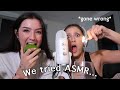 My friends try asmr even my cats