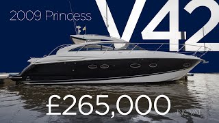 Princess V42 'Silver Breeze' FOR SALE NOW in Swanwick, UK