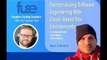 EP. 12 Sven Efftinge - Democratizing software engineering with cloud-based dev environments