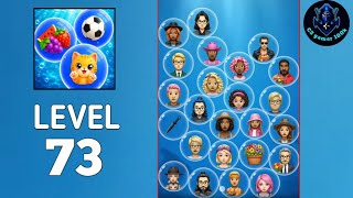 Bubble Match – Connect Puzzle Level 73 Walkthrough solution 