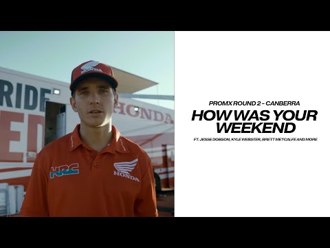 Dobson Metcalfe Wilson Webster And Latimer On ProMX Round 2 Canberra