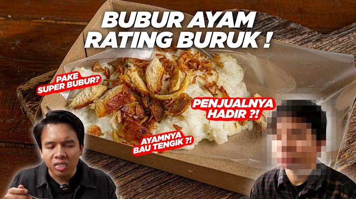 MAKANAN DI RESTO INI GA ADA YANG ENAK? BUBURNYA CUMA DIKASIH AYAM DAN PAKE SUPER BUBUR ?! - SAD FOOD