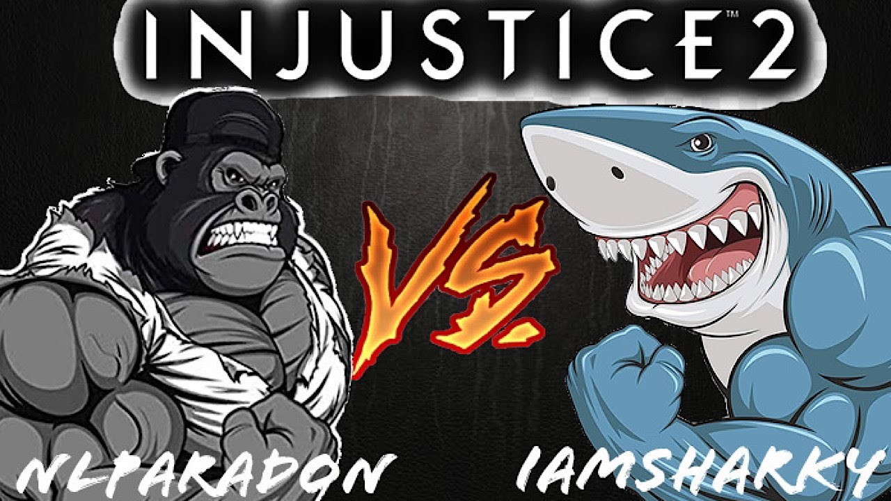 IamSharky VS NLparadon | 😤 WHO WILL WIN 🏆 | - INJUSTICE 2