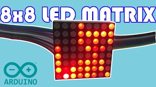 Easy LED Matrix Control: Arduino and 8x8 1088AS Matrix Multiplexing