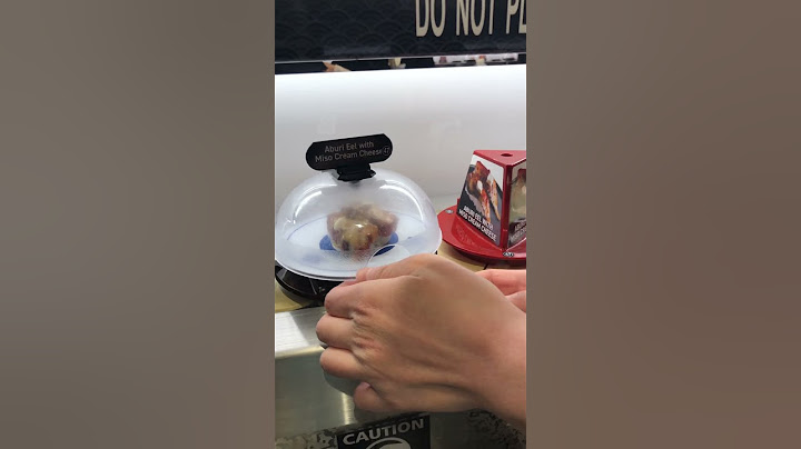 Kura Revolving Sushi Bar | how to open a revolving sushi plate?#shorts