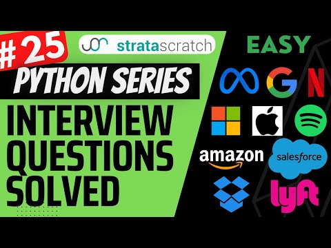 ESPN Interview Question Explained - Python Data Science | "Largest Olympics" | EDS