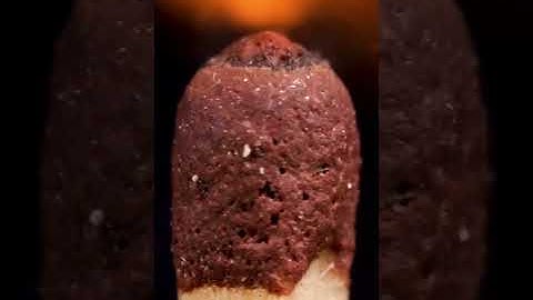 Matchstick - Burning - Macro View - ASMR - Oddly Satisfaction