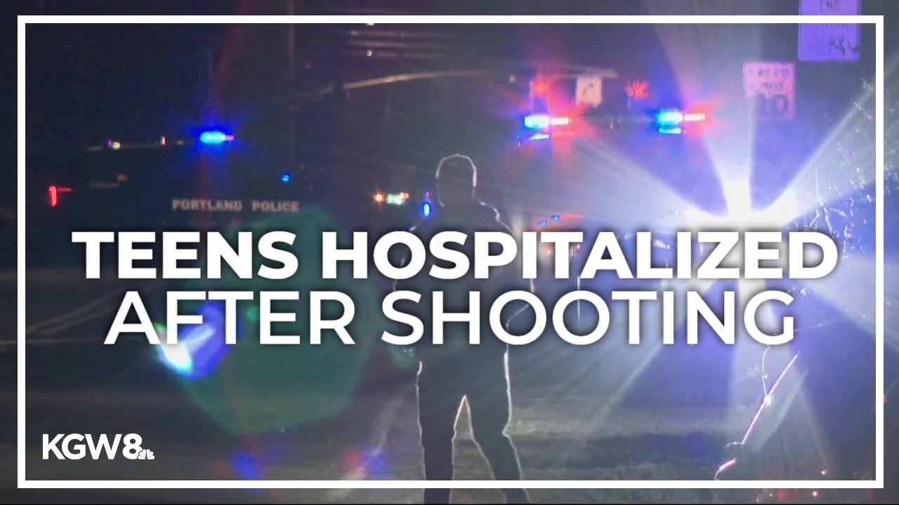 2 teens injured in Southeast Portland shooting - YouTube
