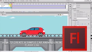 How to create a simple car Animation in Flash CS6