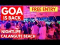 GOA | Calangute Beach Nightlife - December 2020 | Goa Vlog | Goa After Lockdown | Goa Nightlife |