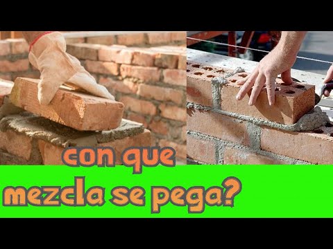 Video: ¿Qué mortero usar para el ladrillo?