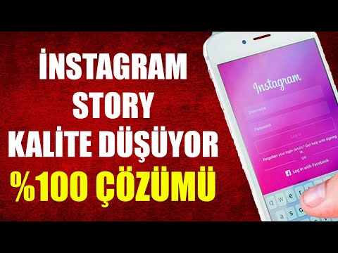 İNSTAGRAM STORY KALİTE DÜŞÜYOR SORUNU ( %100 ÇÖZÜMÜ !!!)