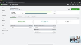QuickBooks Online Tutorial: Labor and Materials Job Costing for Projects