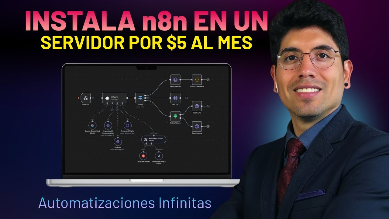 Cómo instalar y alojar n8n en tu propio servidor por $5 al mes en ...