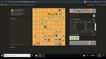 Shogi on https://pychess-variants.herokuapp.com with CouchTomato87