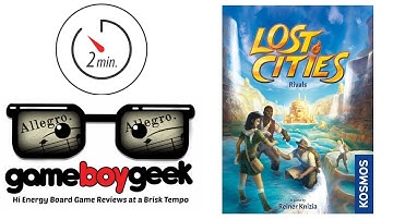 Lost Cities: Rivals (Allegro 2-)min Review with the Game Boy Geek