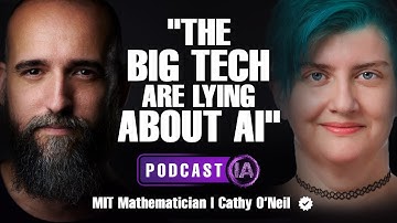 The Big Tech Companies Are LYING and Elon Musk is TRASH 🧠🤖 — MIT Mathematician Cathy O’Neil