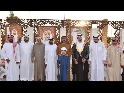 محمد بن راشد يحضر أفراح الفلاسي والشامسي