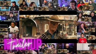 Fallout - Official Trailer Reaction Mashup ☠️🇺🇸 - Jonathan Nolan - Prime Video