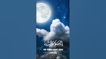 فَلَا يَحْزُنكَ قَوْلُهُمْ ۘ إِنَّا نَعْلَمُ مَا يُسِرُّونَ وَمَا يُعْلِنُونَ (76) سورة يس