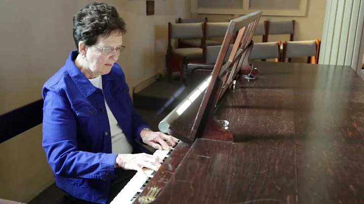 Organist Virginia Nitz has been playing since 1963