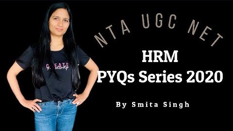 Ugc Net I PYQs on Human Resource Management I Previous year asked questions 2020 I Smita Singh