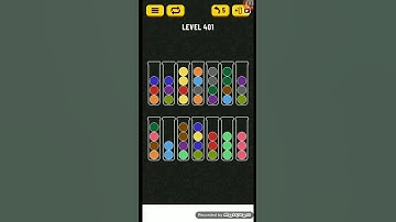 Ball Sort Puzzle Level 401