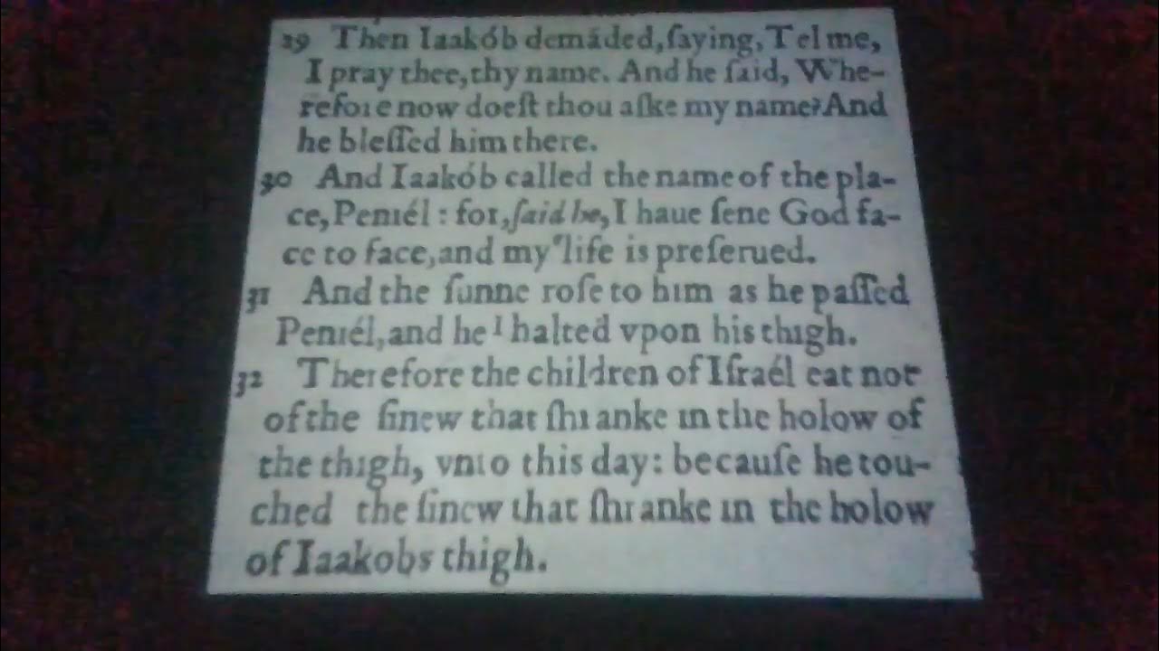 Genesis Chapter 32 Verse 29 30 31 32 YouTube genesis-chapter-32-verse-29-30-31-32-youtube