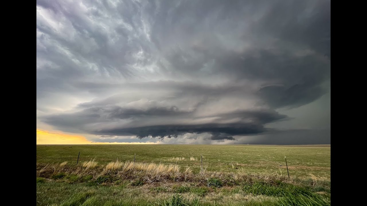 May 18, 2023 Supercell Evolution North of Amarillo, TX - YouTube