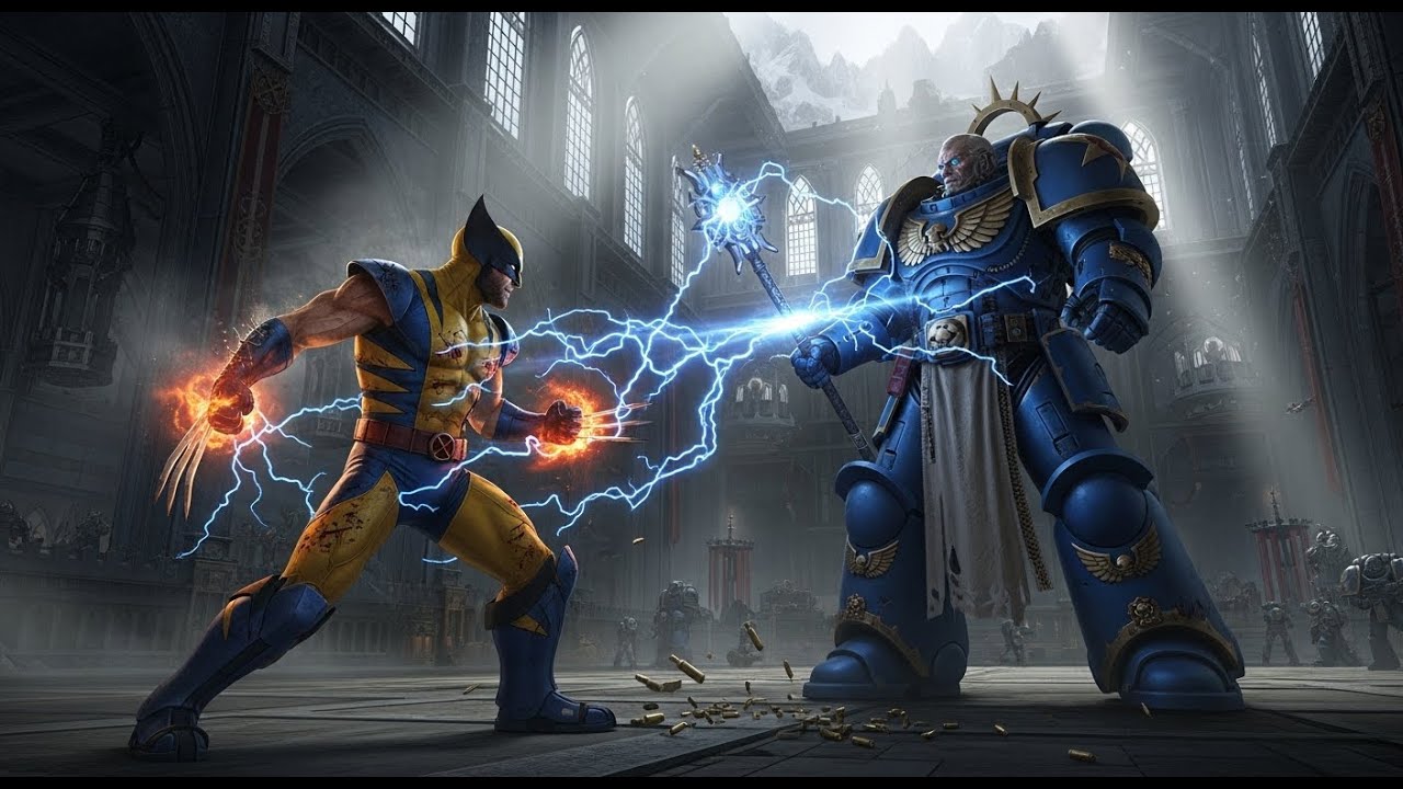 What if Wolverine Landed in Warhammer 40k?