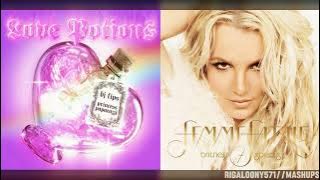 (SLOWED) I Wanna Go X Love Potions - Britney Spears & bjlips (mashup)