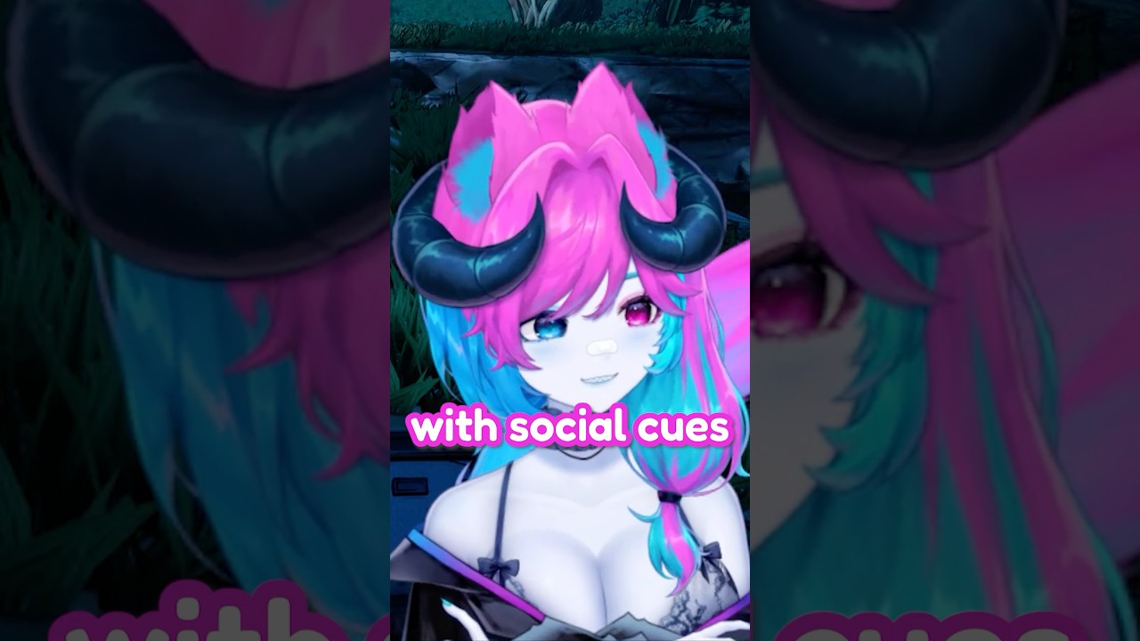 I Realize I Can’t Tell Social Cues… #socialcues #telepathy #vtuber