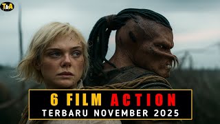 6 Film Action Terbaru Rilis November 2025🔥| Aksi Brutal, Balas Dendam, & Cerita Gila Abis