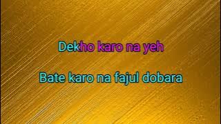 Kaanton ko samjho na phool dobara karaoke Kumar Sanu alka yagnik 