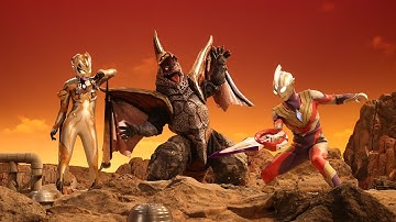 ウルトラマントリガーVSカルミラ&ゴルバー Ultraman Trigger VS Carmeara & Golba