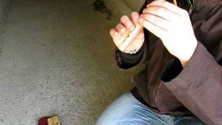 High Spirits Native American-style Pocket Flute in High G: Tunnel Improvisation #1