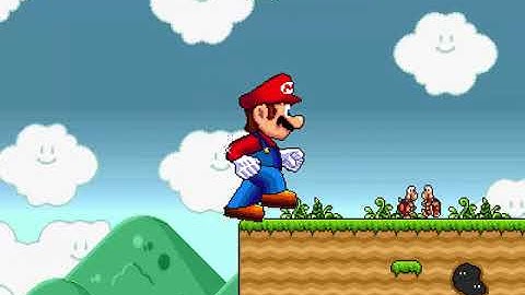 SMBX 1.4.4 Super Mario 2D World Level!