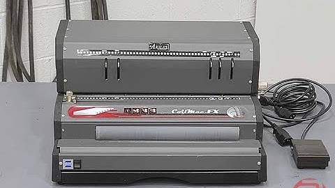 Akiles CoilMac EX Plus Electric Spiral Binding Machine - 072623244002A