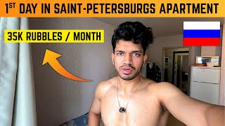 FIRST DAY IN SAINT PETERSBURG APARTMENT | SAINT PETERSBURG RUSSIA 🇷🇺